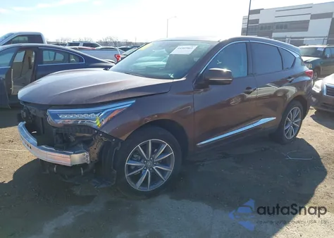 2019 Acura Rdx Technology Package z USA, uszkodzony, nr VIN 5J8TC1H50KL002828